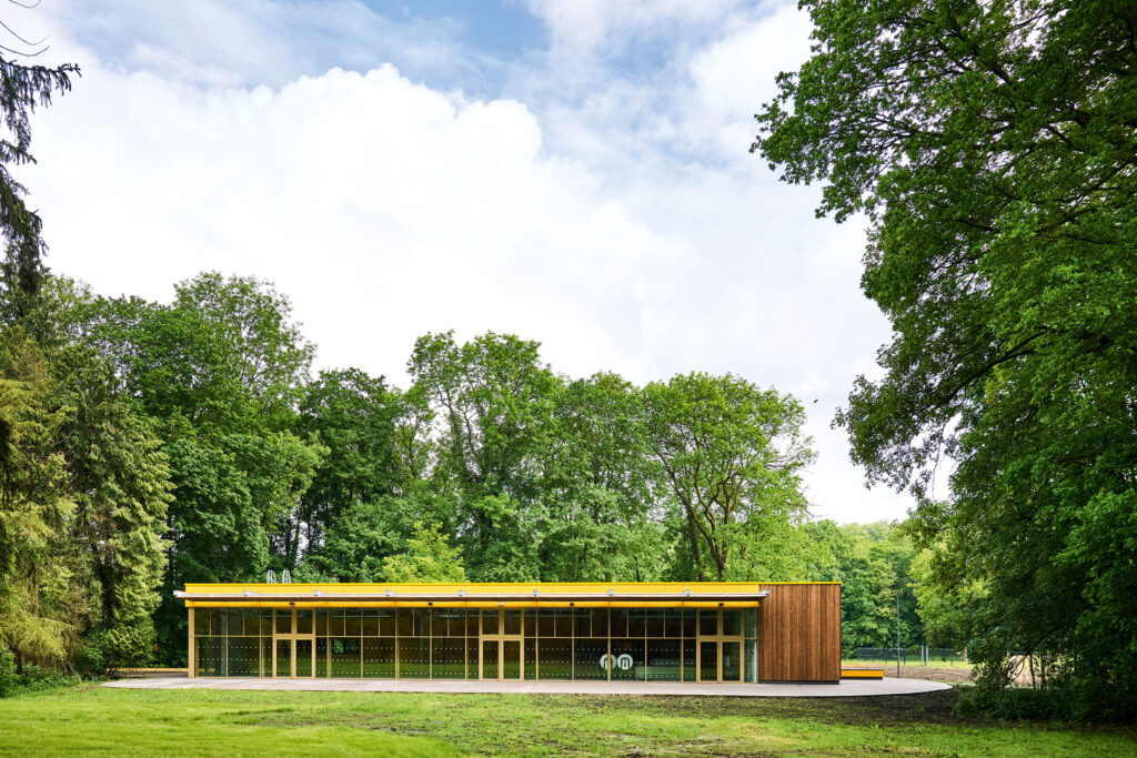 Le pavillon du Parc des Générations